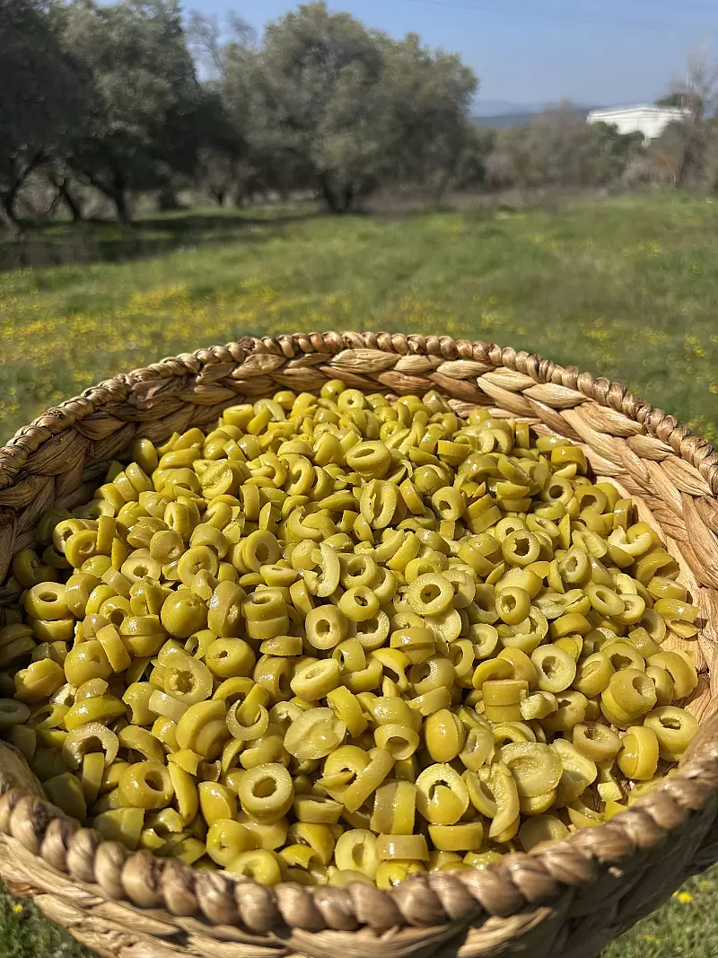 Gedikoğlu Yeşil Dilimli Zeytin 7 KG