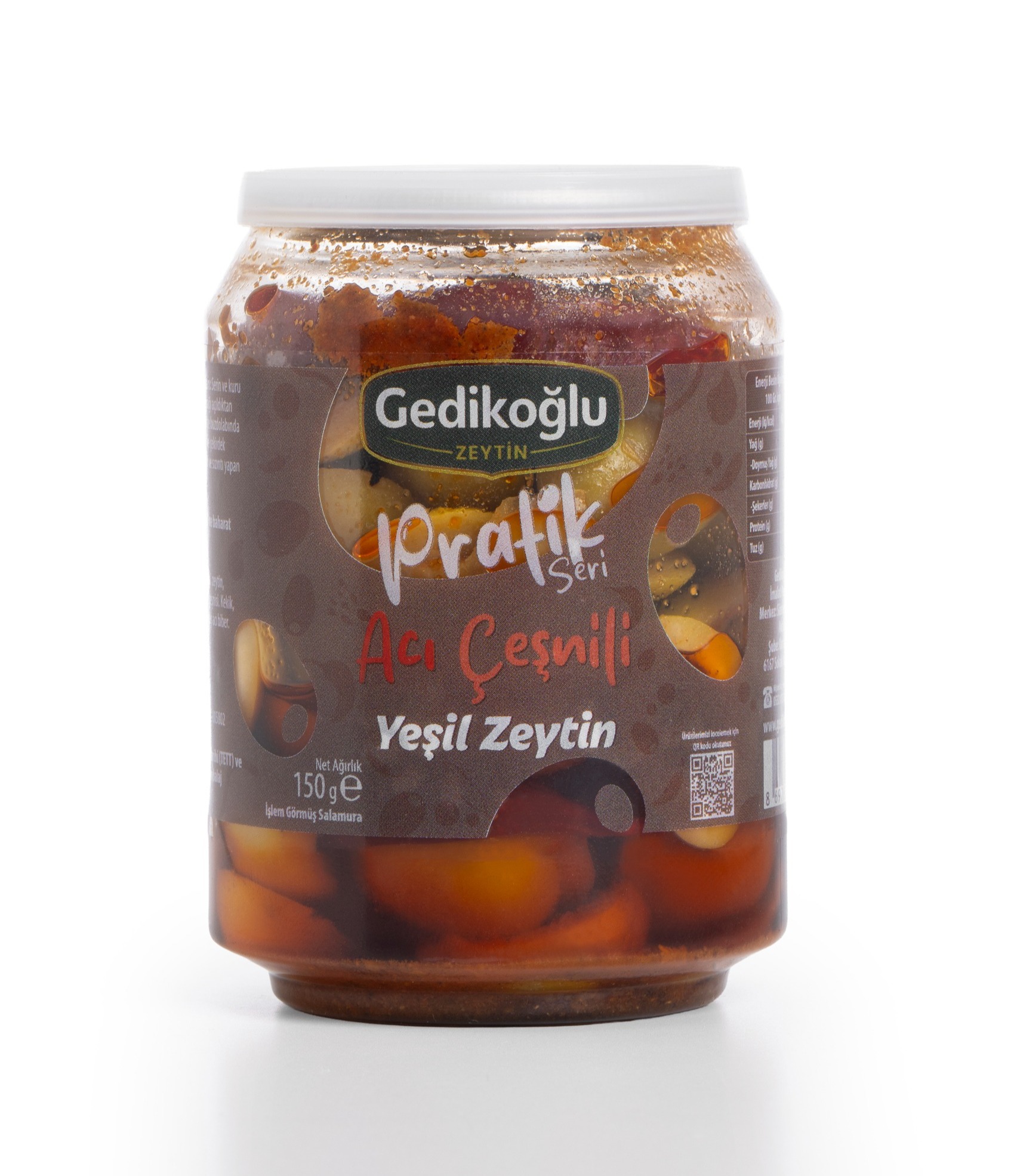 Acı Çeşnili Yeşil Zeytin