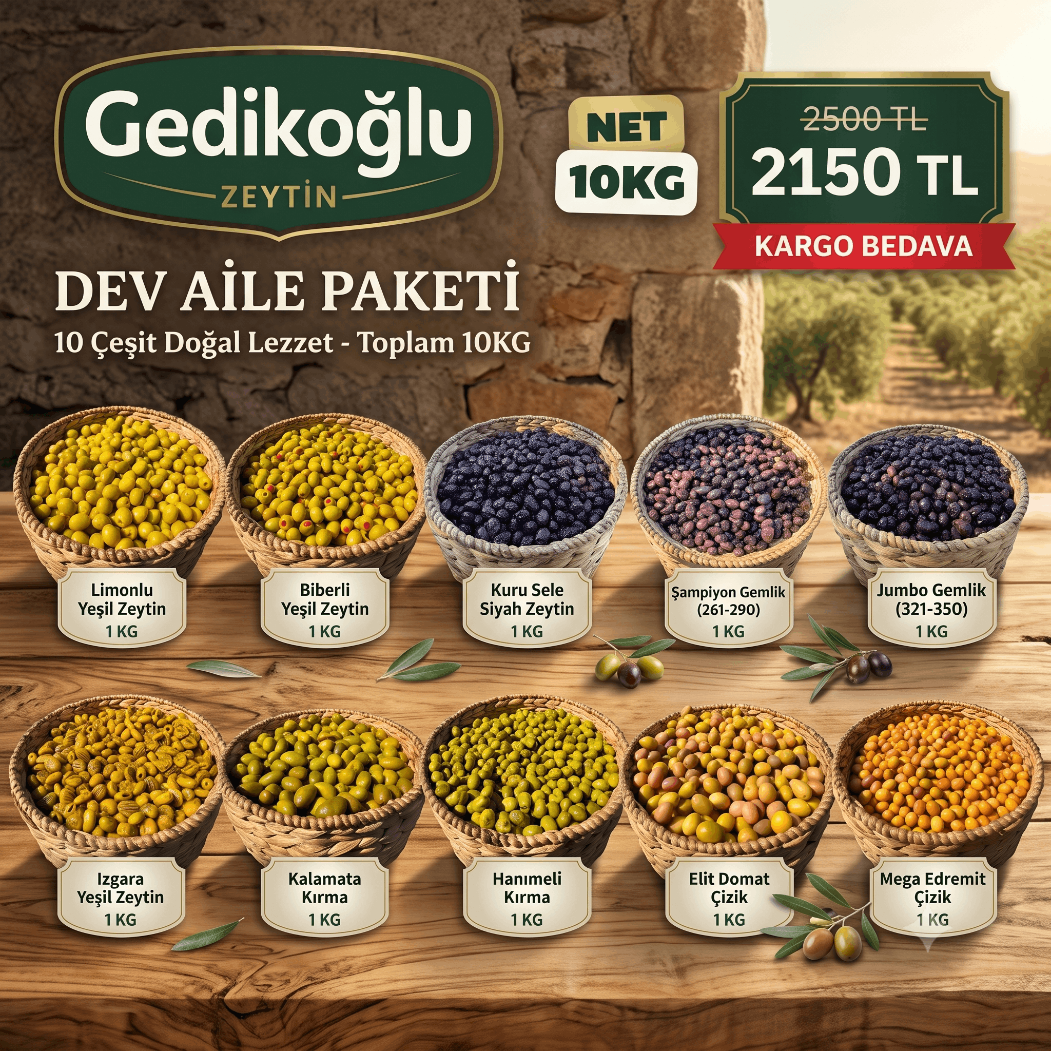 Dev aile paketi(10KG)