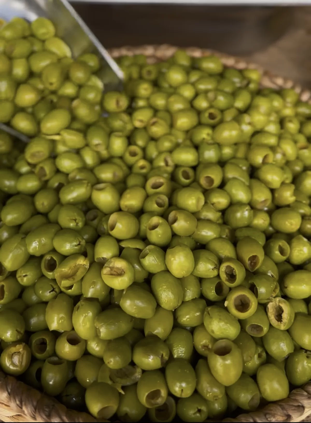 Çekirdeksiz Pikola kırma Yeşil zeytin